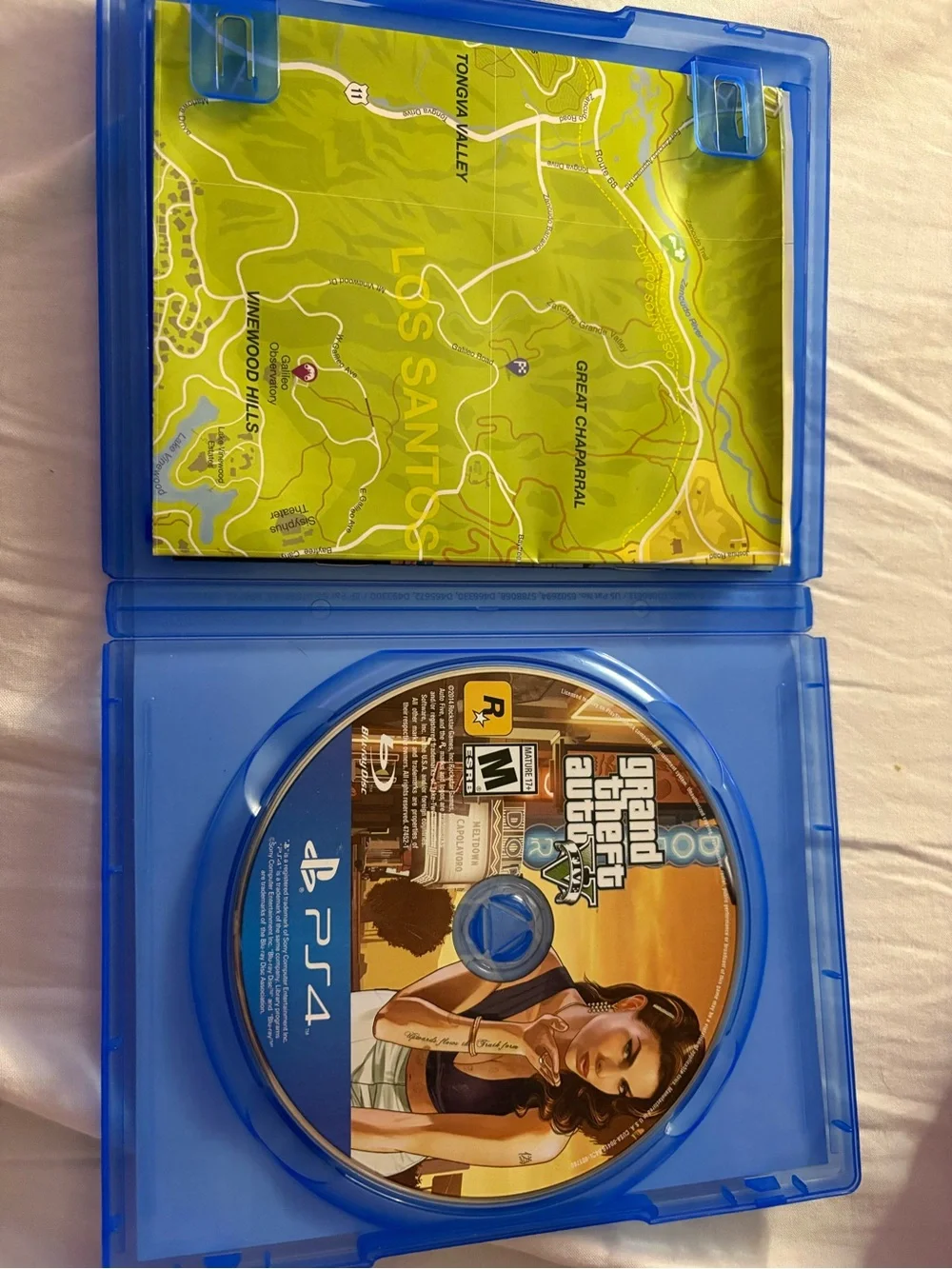Sony PS4 Grand Theft Auto V (blue)